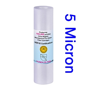 5 Micron Polypropylene(PP) Pre Sediment Filter for RO, Whole House, or More