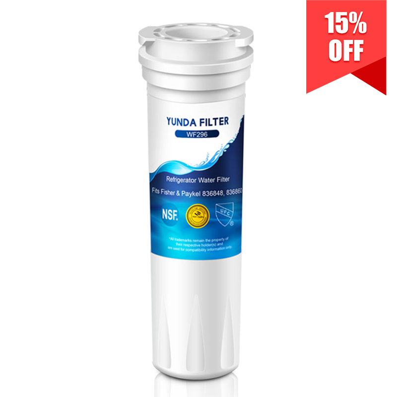YUNDA RWF2400A Refrigerator Water Filter Fits for Fisher & Paykel 836848, 836860