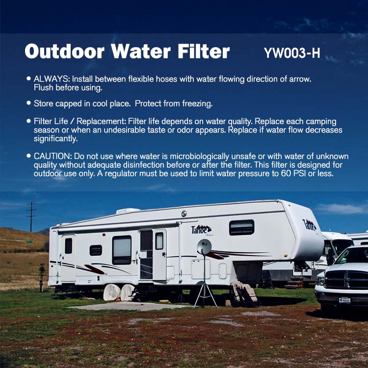 RV Water Filter, Compatible with CAMCO RV Filter