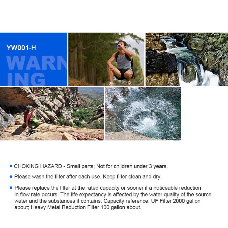 hiking water filter