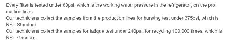 fridge water filter