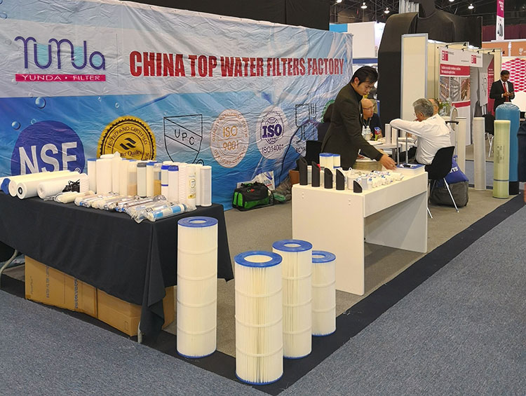 Swimming Pool Water Filter Exhibition