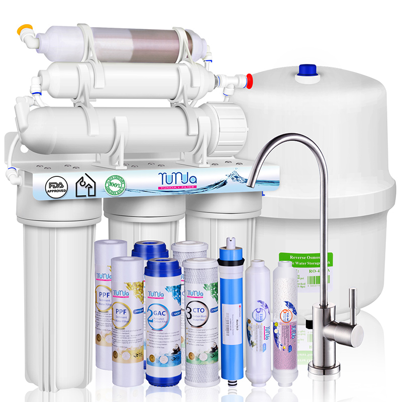 6-STAGE RO System, Under Sink RO For Home