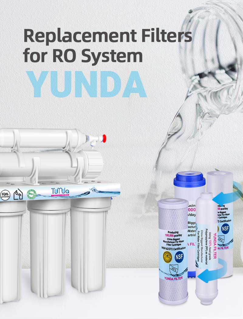 5 Stage Water Filter Cartridge, RO System Filters Manufacturer