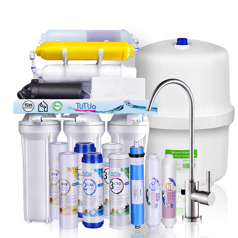 7 Stage Reverse Osmosis System with Pump | YUNDA FILTER