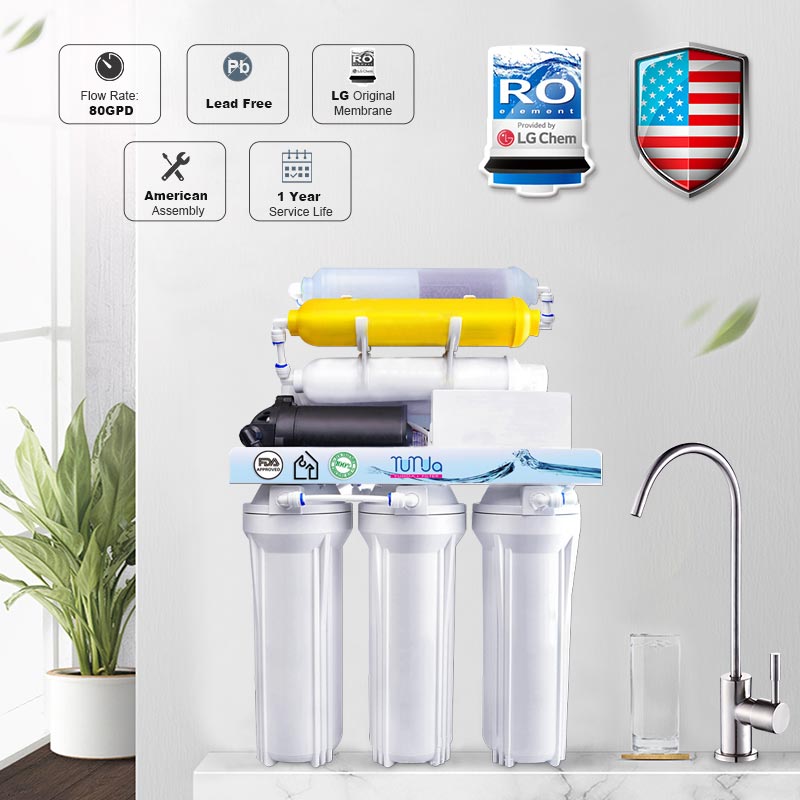 7 Stage Reverse Osmosis System with Pump | YUNDA FILTER