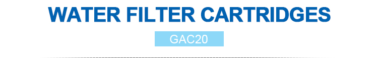 20 Carbon Water Filter Cartridge, 20 Inch Activated Carbon Filter