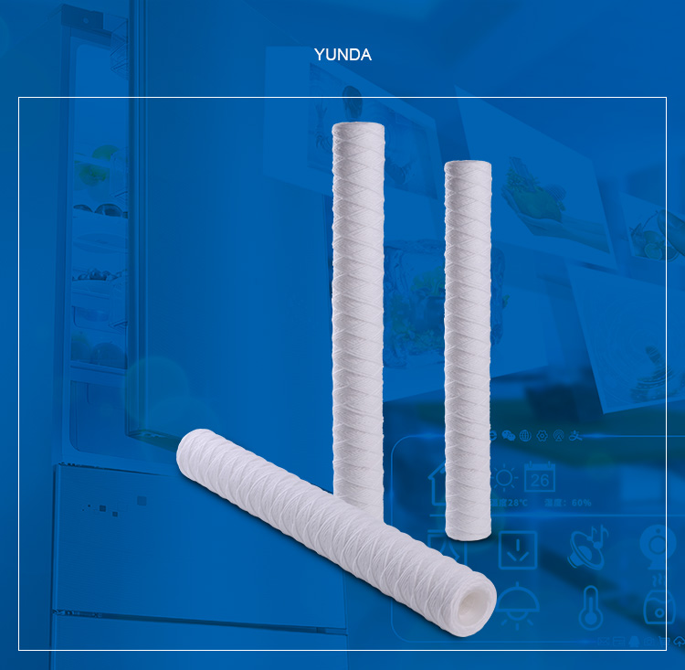 String Wound Water Filter, 20 Inch PP Filter Cartridge