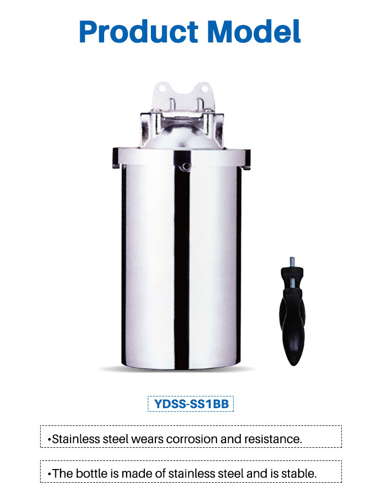 Stainless Water Filter Housing, Whole House Filter Housing