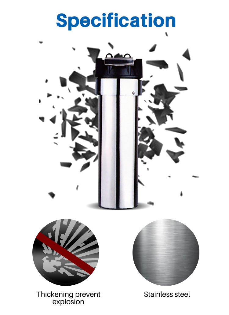 Best Stainless Steel Water Purifier, Whole House Steel Water Purifier Supplier