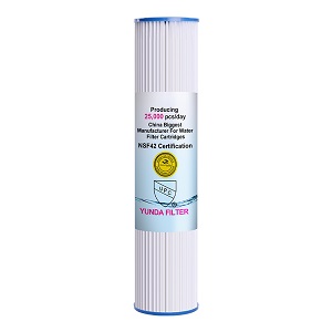 20x4.5 inch PP Pleated Sediment Filter More Micron Rate with Best Price