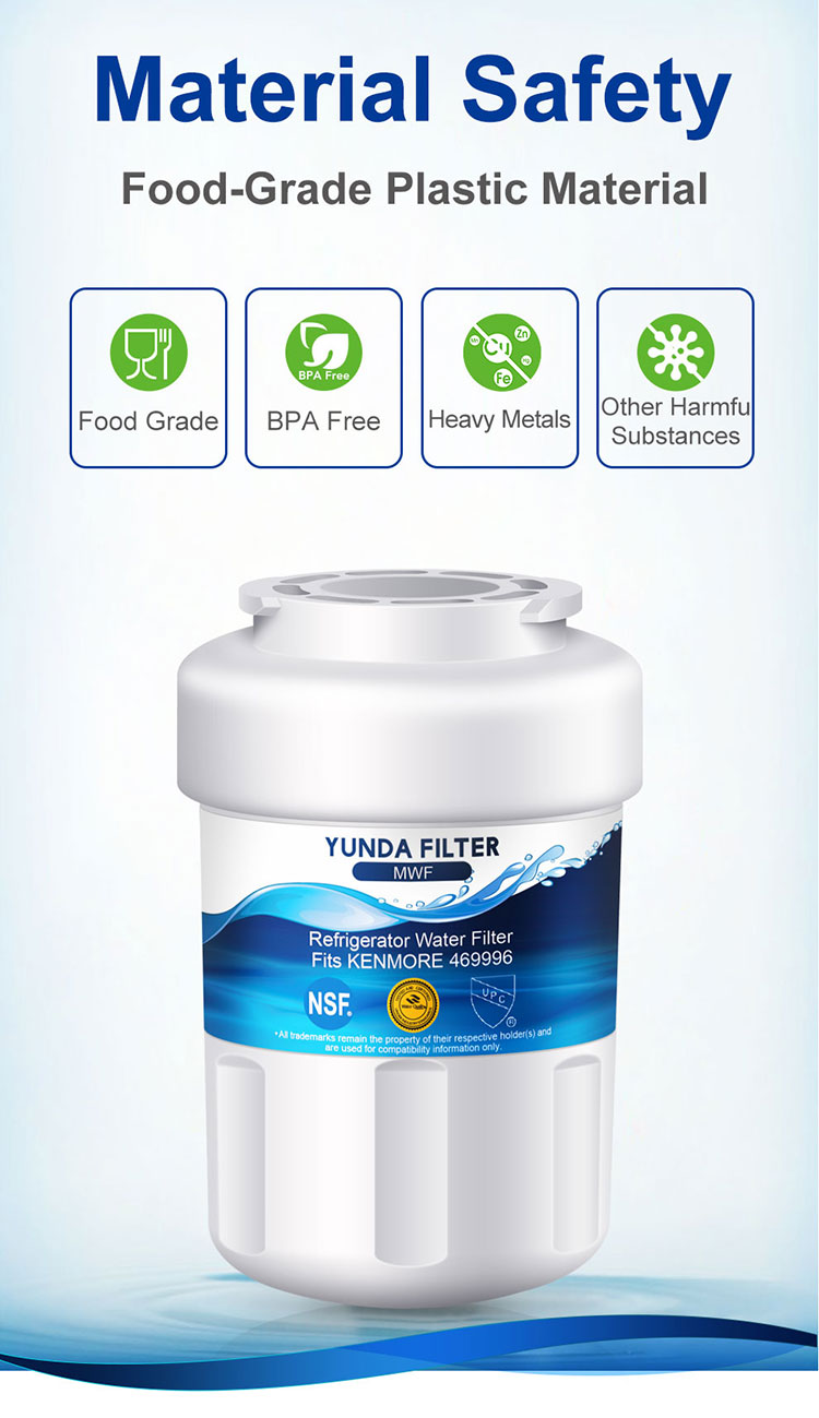 GE Refrigerator Water Filter Smart Water MWF - YUNDA FILTER