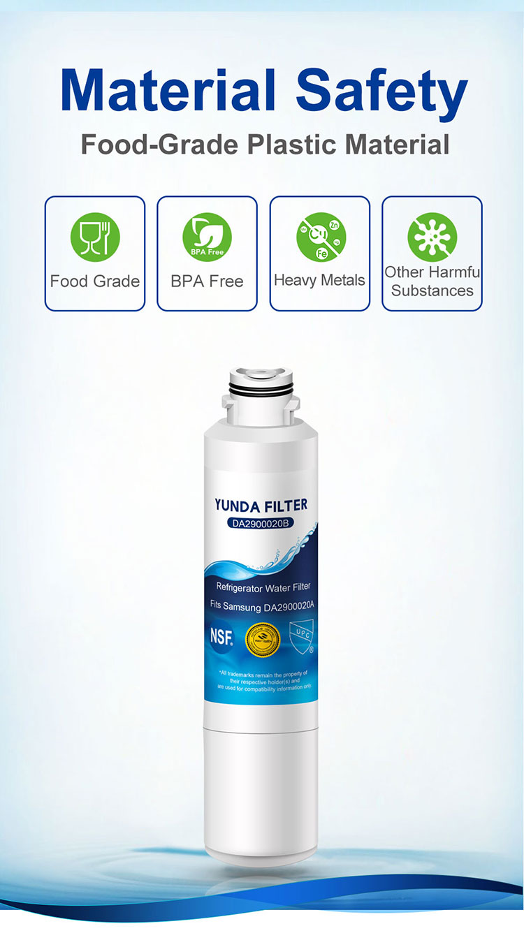 DA2900020B Filter Replecement for Samsung Refrigerator Water Filter