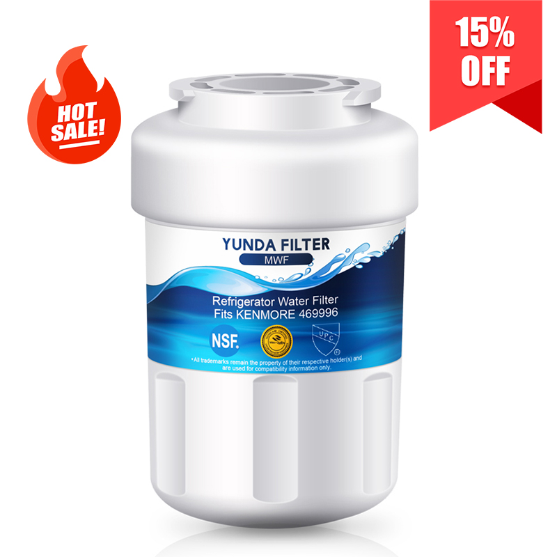 YUNDA Replacement for GE MWF Filter Refrigerator Water Filter