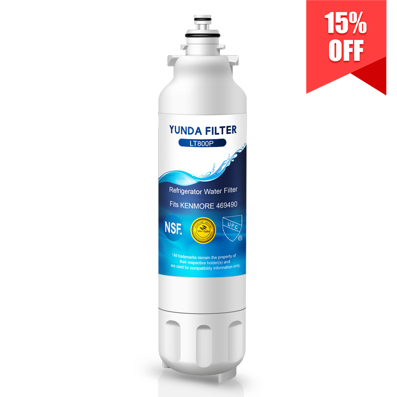  YUNDA RWF3500A Refrigerator Water Filter Fits for LG Filter LT800P