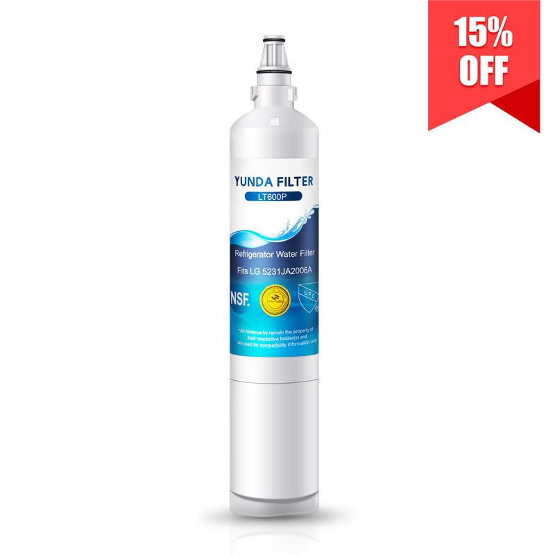 YUNDA RWF1000A Refrigerator Water Filter Fits for LT600P, 5231JA2006A