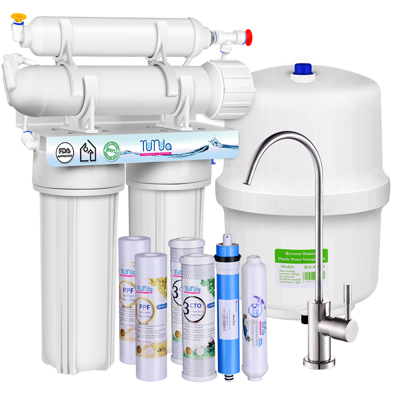 4 Stage Reverse Osmosis System For Home UnderSink