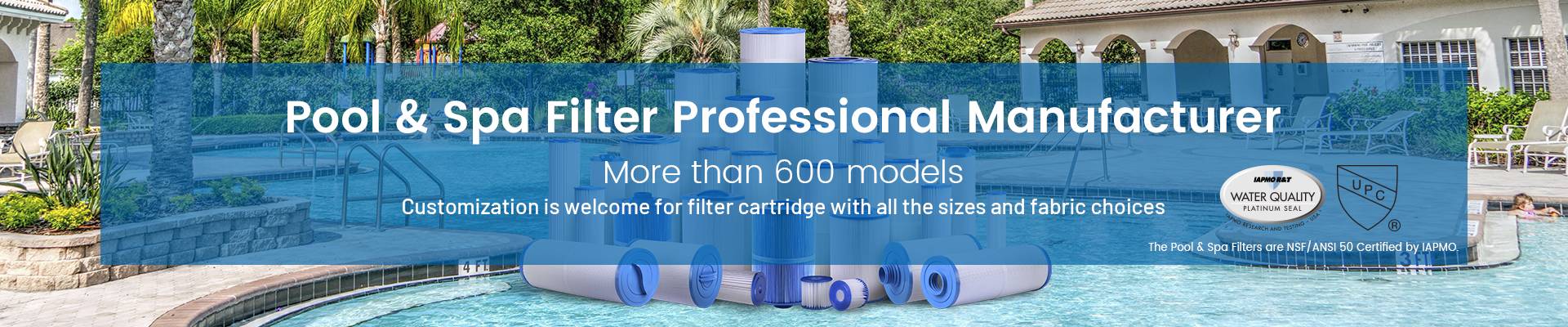 Pool Spa Water Filters