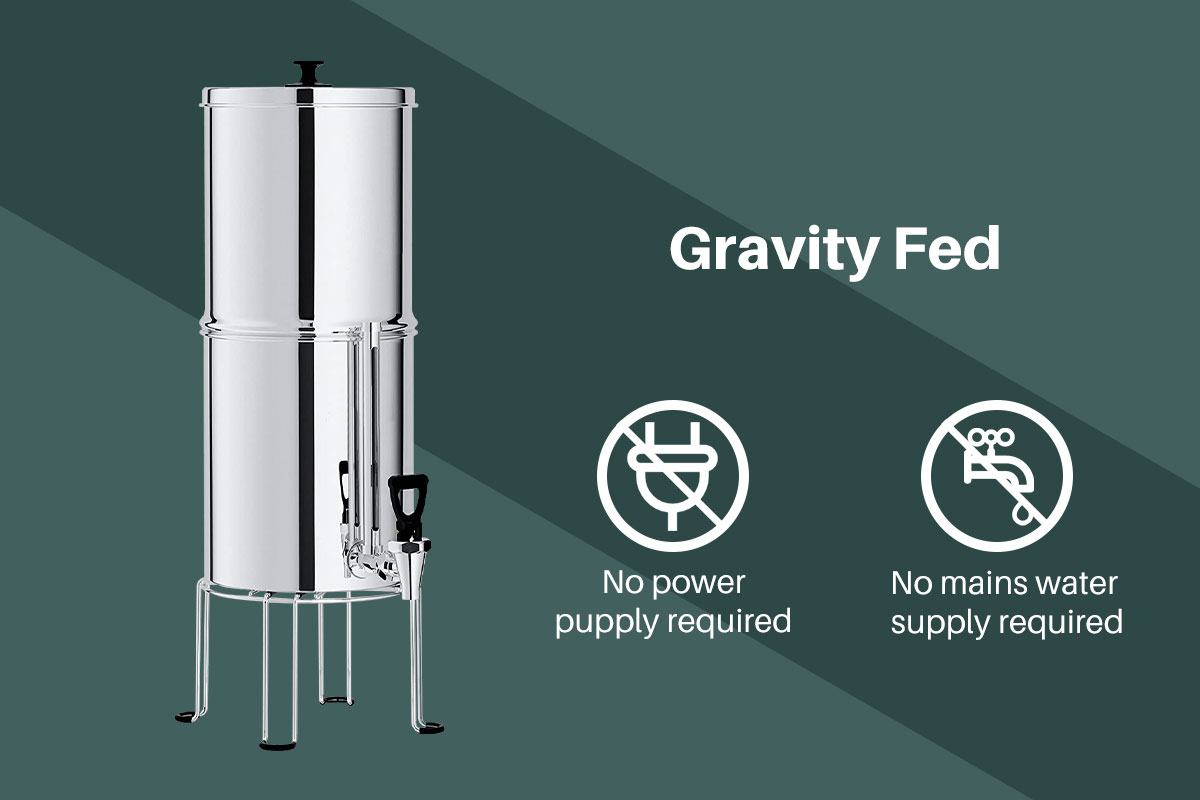 Gravity Fed Water Filter System