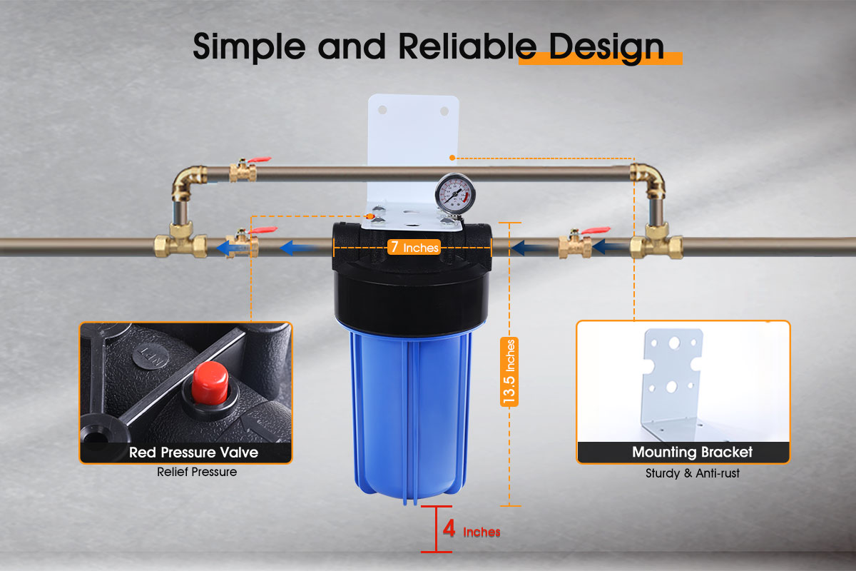 1 Stage Whole House Filter System