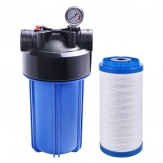1 Stage 10 x 4.5 inch Best Whole House Water Filtration System for Well Water