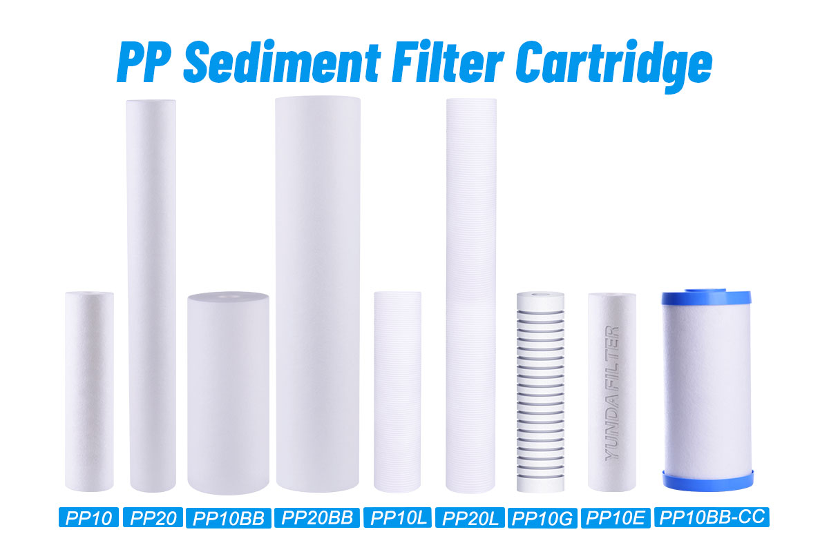 10 x 2.5 PP Sediment Filter Cartridge