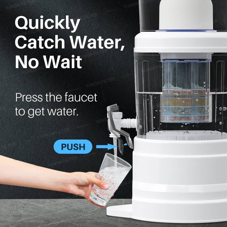 Gravity Water System Alkaline Filter YUNDA