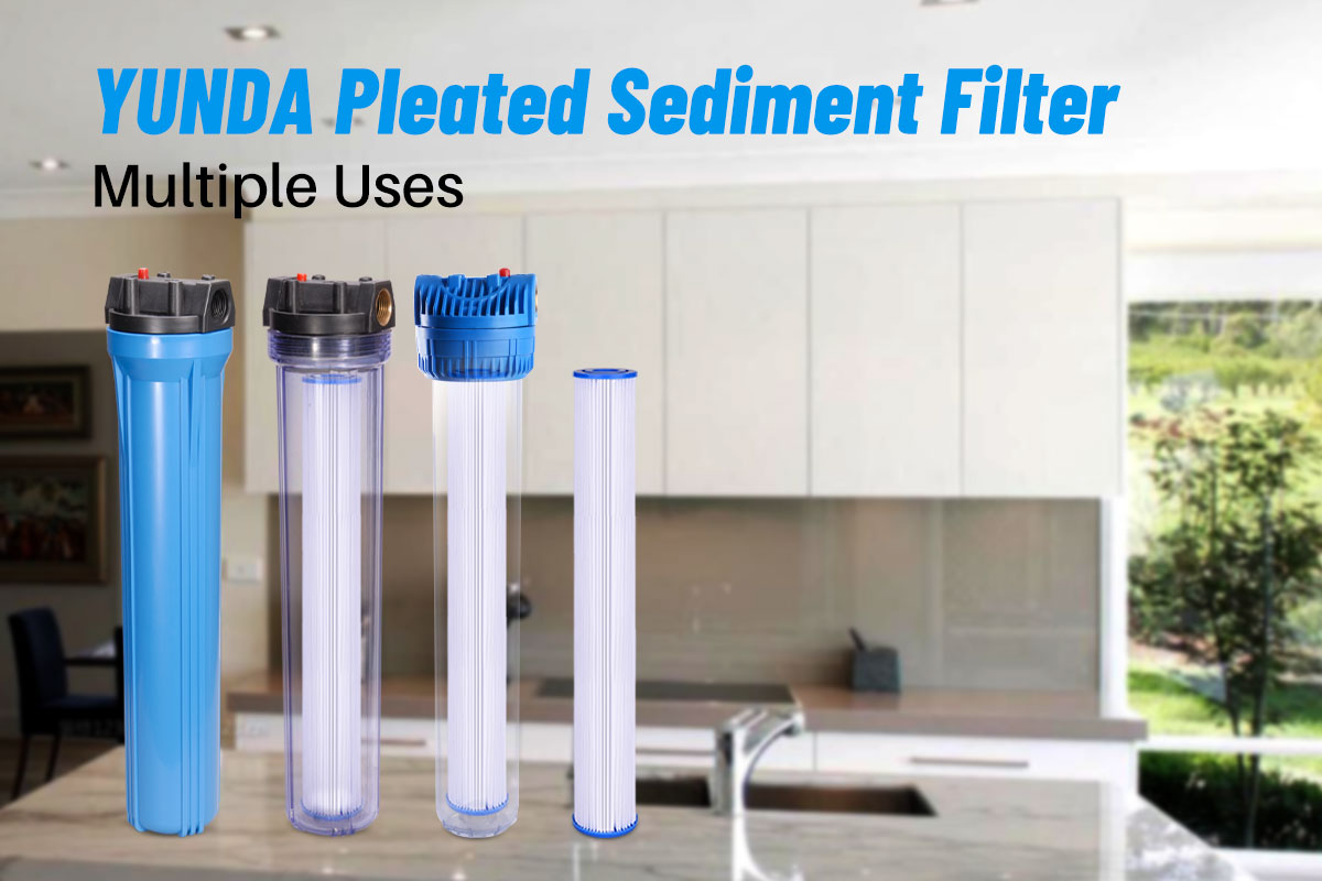 20x2.5 inch PP Pleated Sediment Filter Cartridge