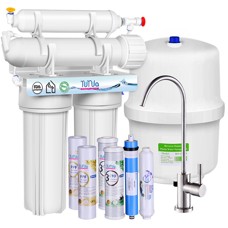 4 Stage Reverse Osmosis System For Home UnderSink