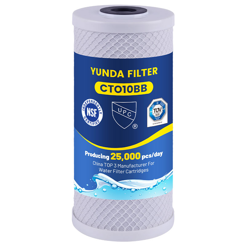 10 x 4.5 Inch Big Blue Carbon Block CTO Water Filter Cartridge