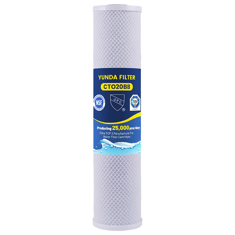 20 x 4.5 Big Blue Activated Carbon Block Water CTO Filter