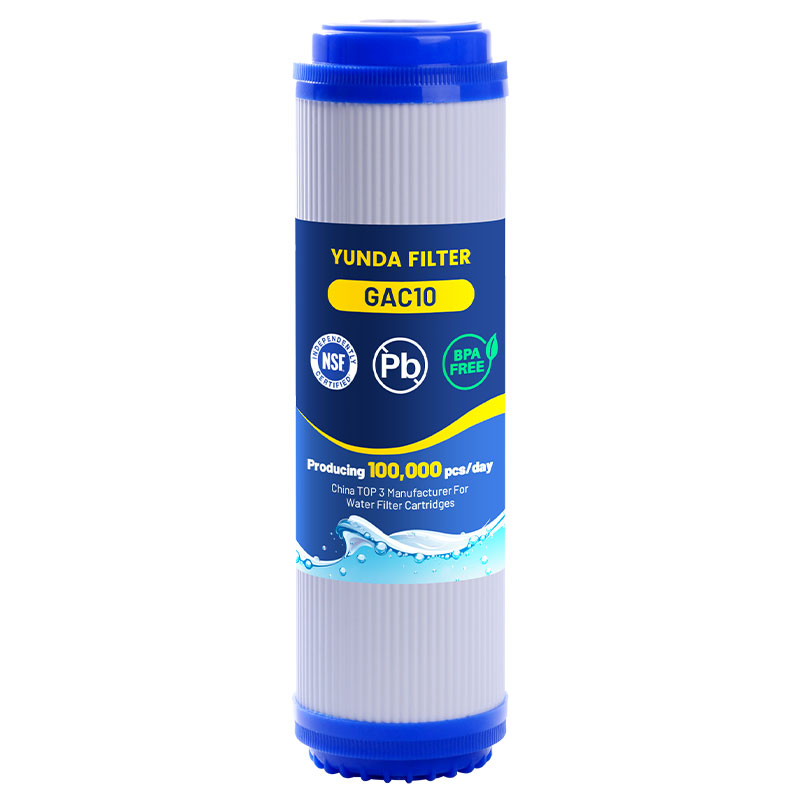 10X2.5 Inch Granular Activated Carbon Pre GAC Water Filter Cartridge