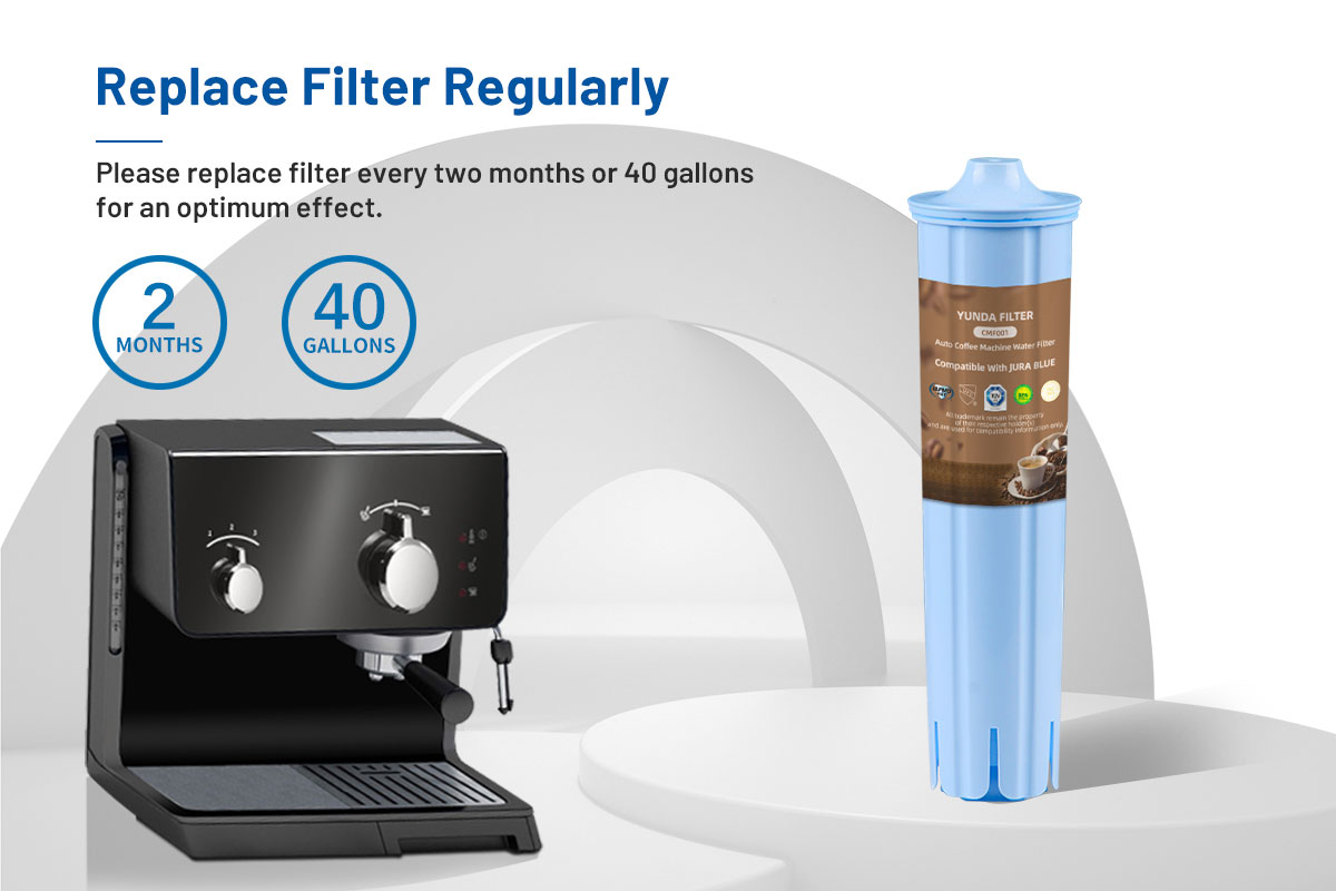 Replacement Filter for Jura Clearyl Blue, Coffee Machine Water Filters