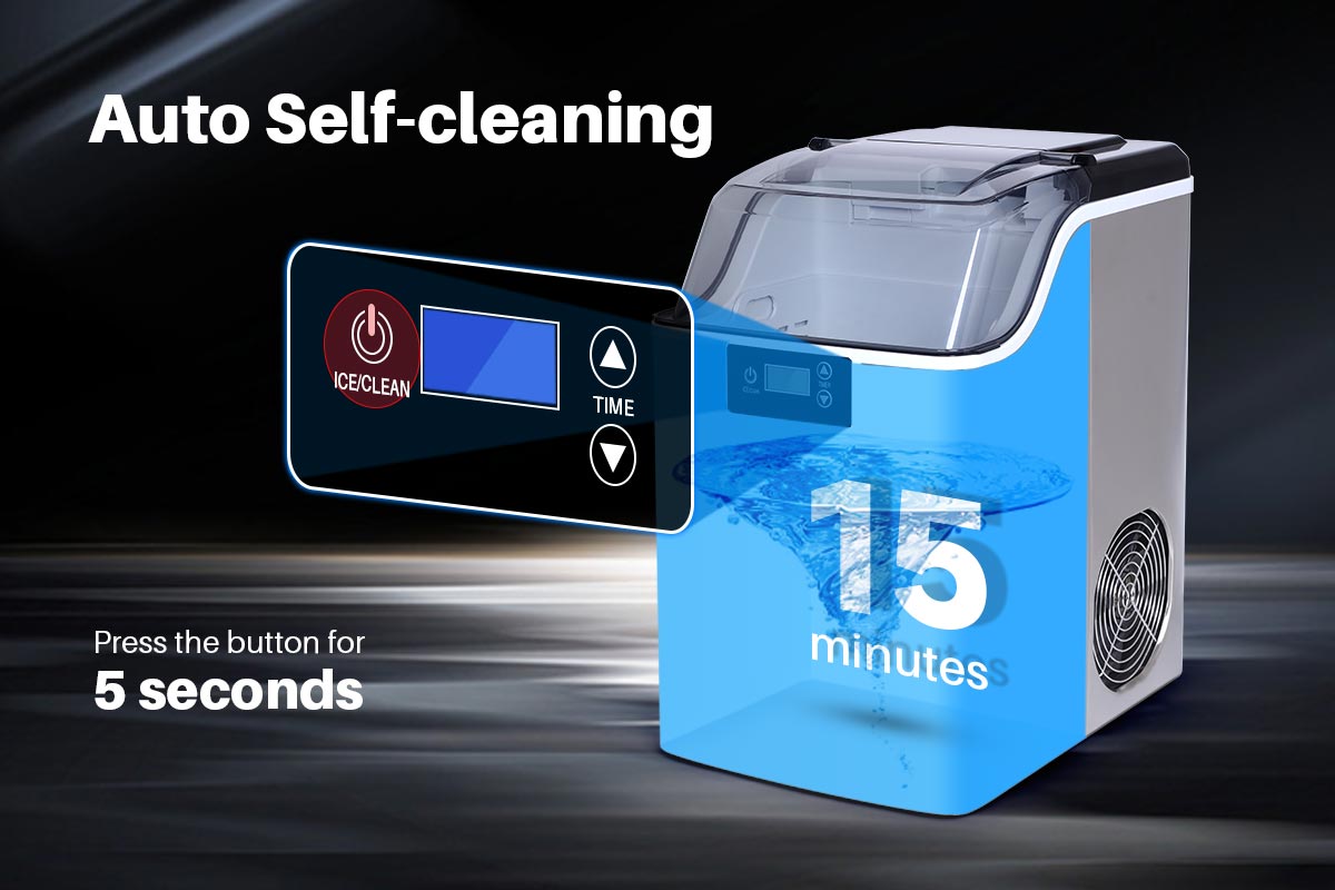 Nugget Ice Maker Countertop | YUNDA