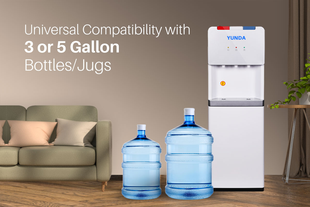 Best Top Loading Water Dispenser, 3 Temperatures Design | YUNDA