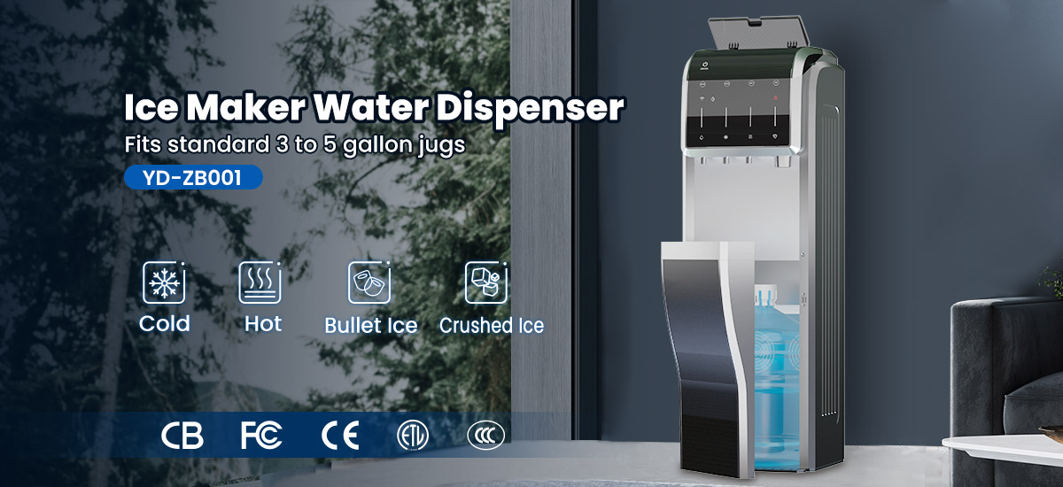 Water Dispenser with Ice Maker
