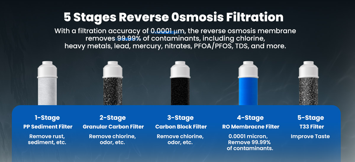 Ice Maker with Reverse Osmosis Water Cooler Dispenser