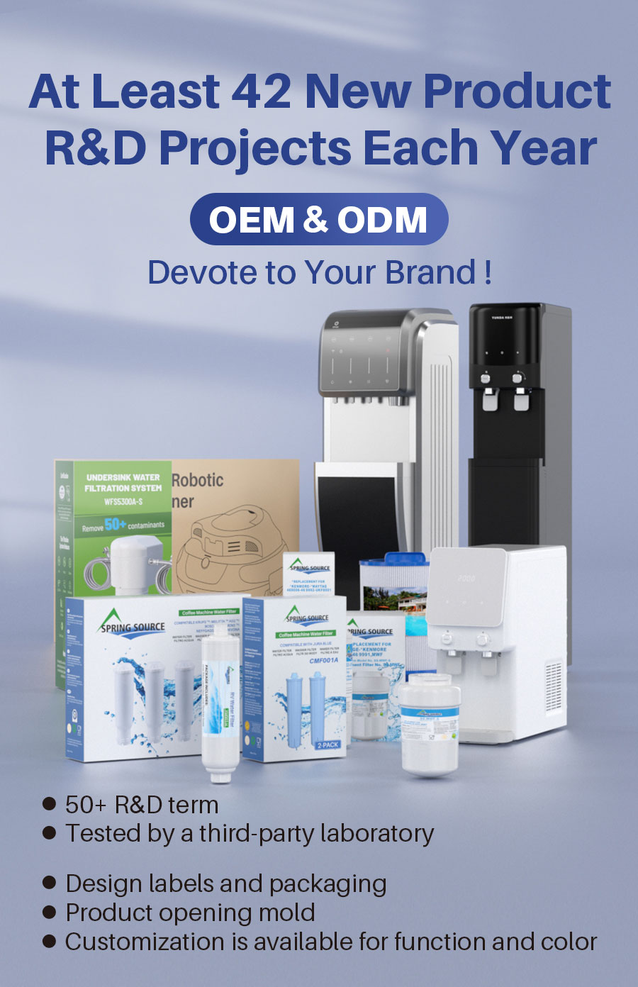 china water filter manufacturer