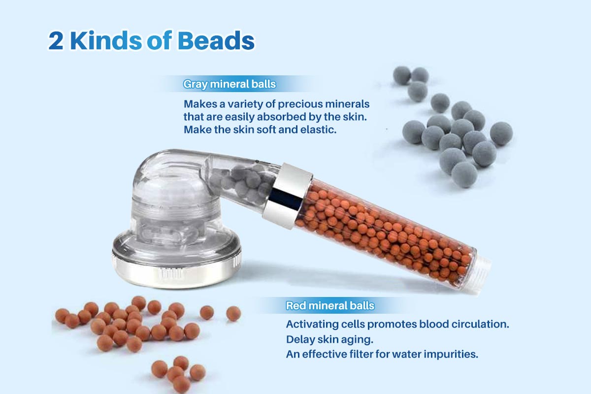 YUNDA Shower Head with Beads