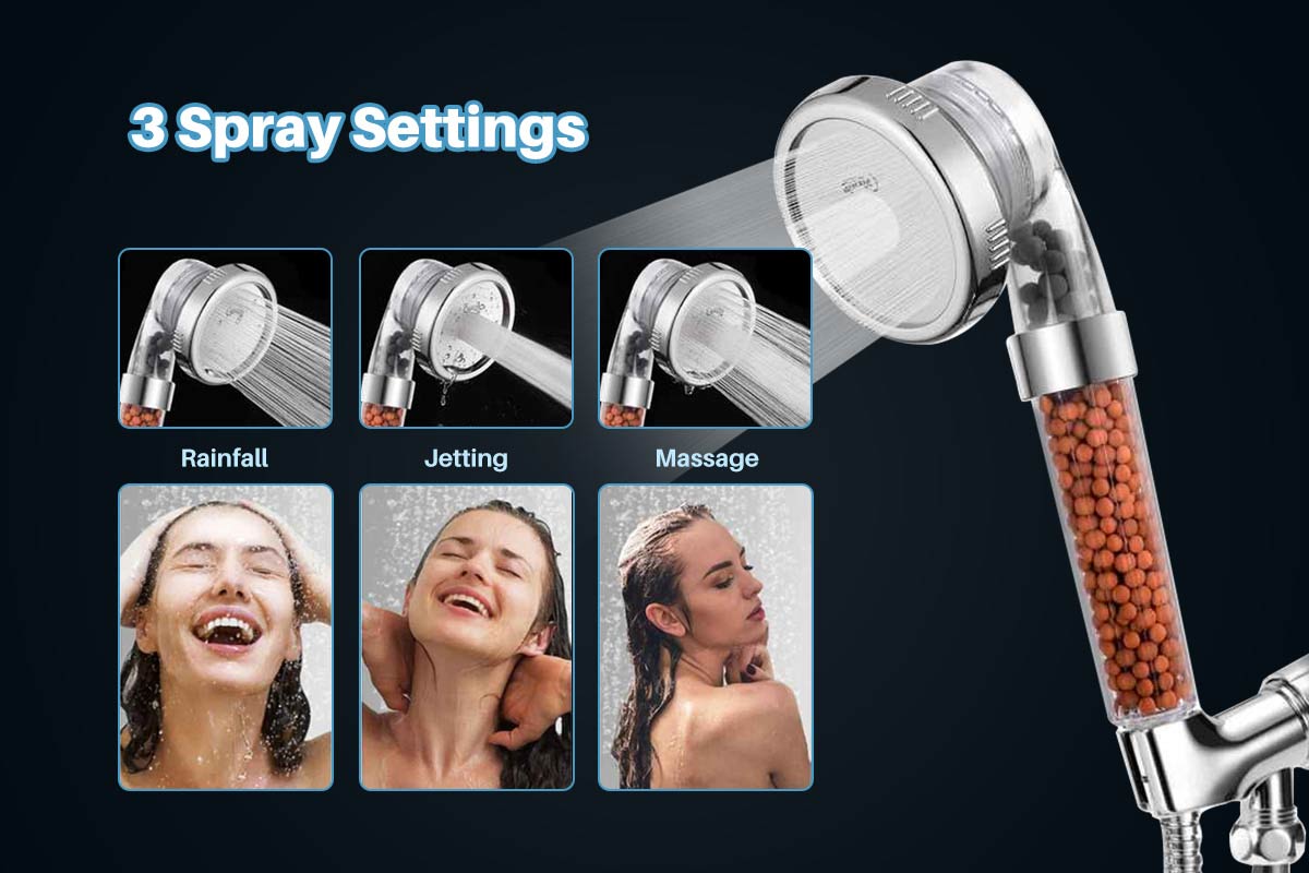 YUNDA Shower Head with Beads