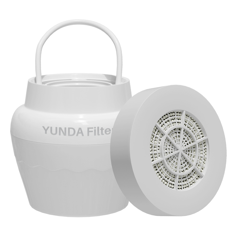 Bathtub Faucet Filter 2,500 Gallons Removes Chlorine, for Healthier Skin Hair