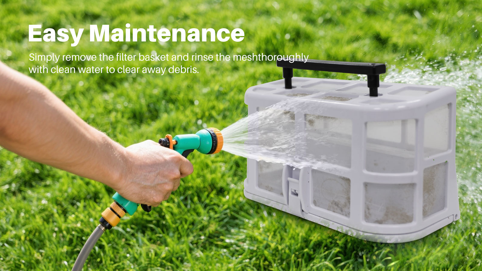 YUNDA Cordless Robotic Pool Cleaner