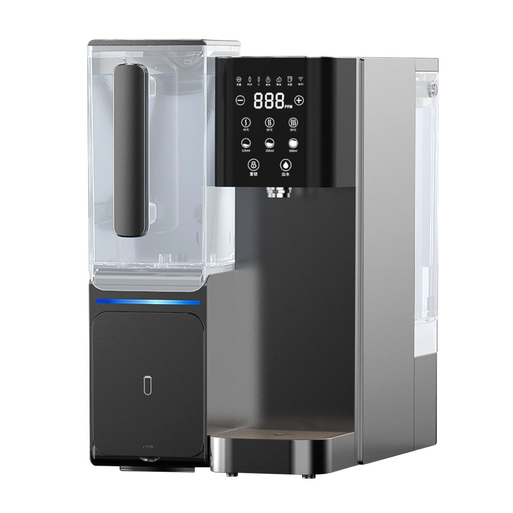 Countertop Water Filter Dispenser, 5 Stage Reverse Osmosis Filtration with UV Light, Instant Boiling Water, 4 Temperature Settings