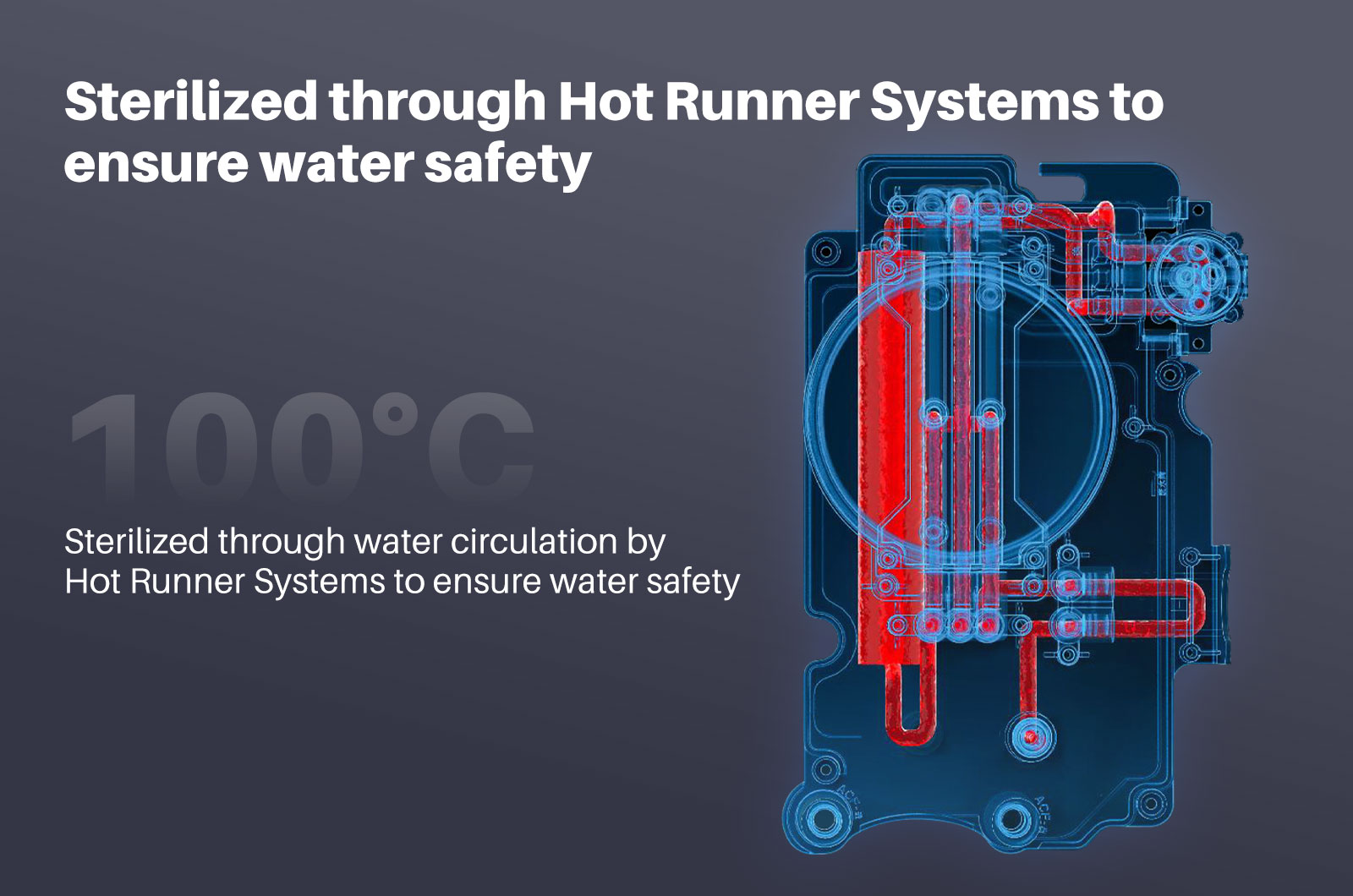 YUNDA Countertop Water Filter Dispenser