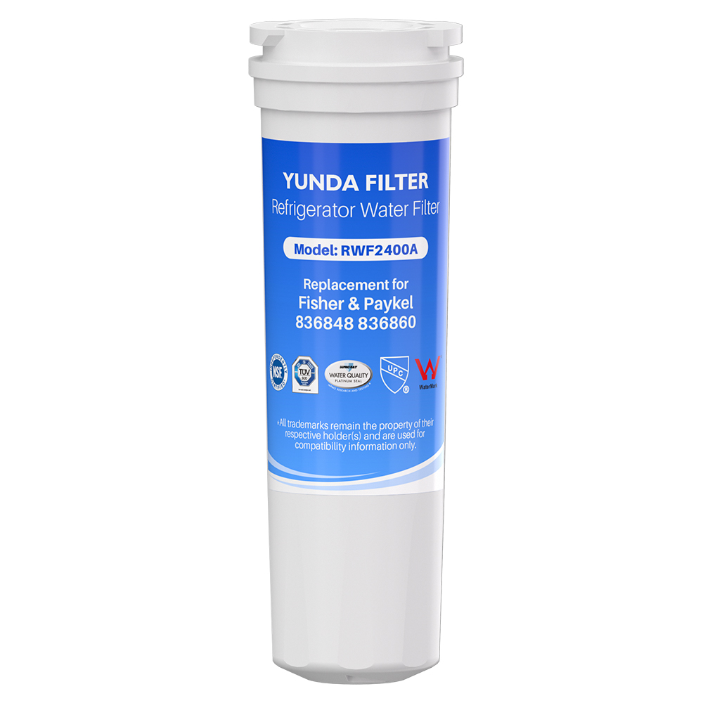 YUNDA RWF2400A Fits for Fisher & Paykel 836848 Refrigerator Filter