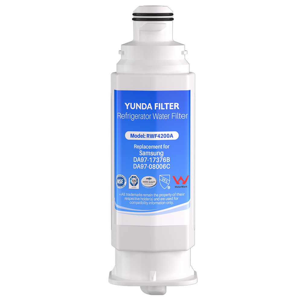  YUNDA RWF4200A Refrigerator Water Filter Compatible with Samsung DA97-17376B, HAF-QIN