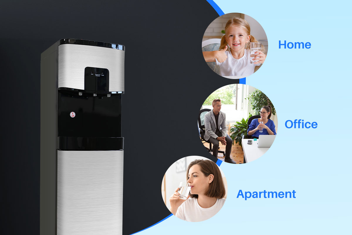 YUNDA Stainless Steel Water Cooler Dispenser