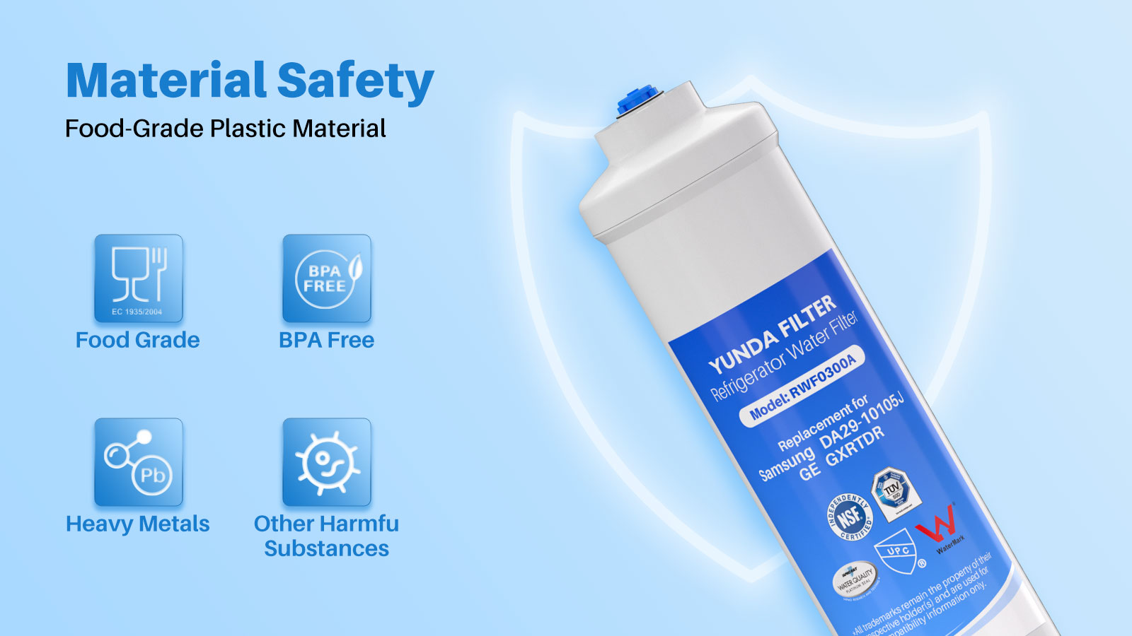 Samsung Refrigerator Water Filter DA29-10105J