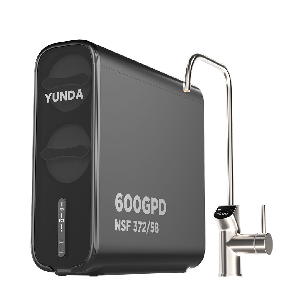 YUNDA UTR700A 600GPD Tankless RO Water System, CE, RoHS, NSF 372, 58 Certification