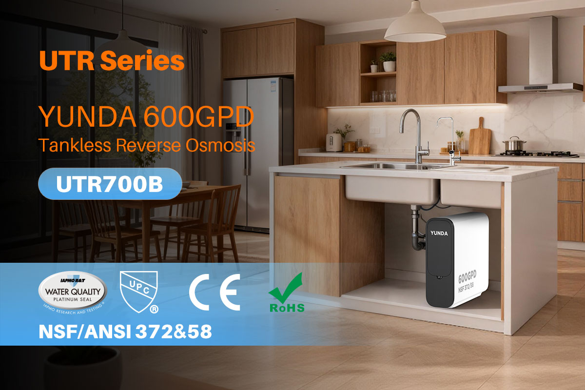 Best Tankless Reverse Osmosis System with 600 GPD High Output